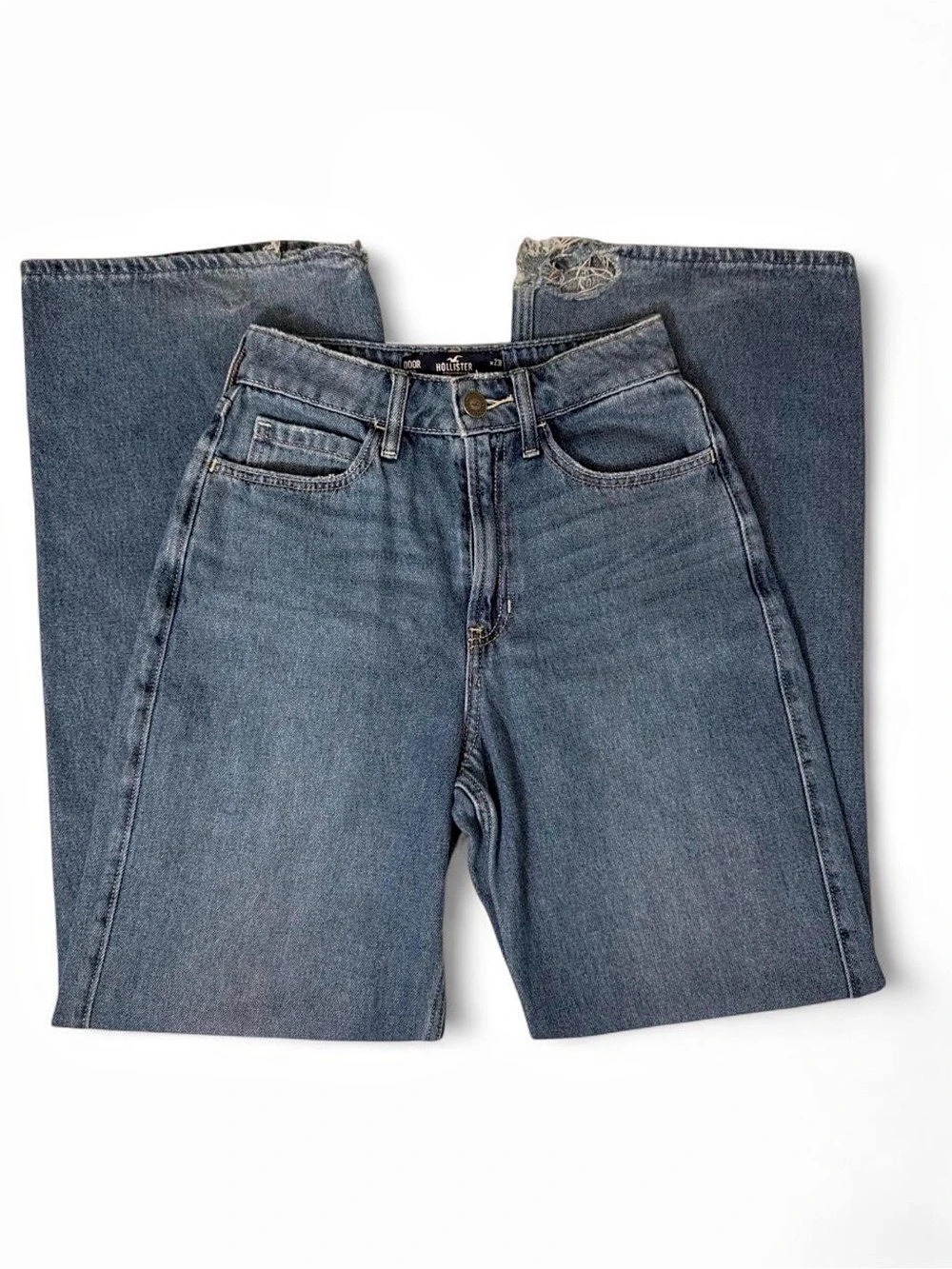 Hollister Ultra High-Rise Baggy Jeans Waist 23